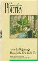 Canadian Poetry Through the First World War