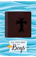 Study Bible for Boys-KJV-Cross Design