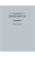 Emigrants from the Principality of Hessen-Hanau, Germany, 1741-1767. German-American Genealogical Research, Monograph Number 6
