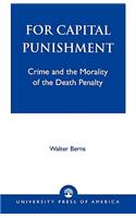 For Capital Punishment