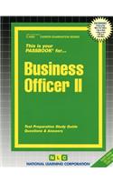 Business Officer II