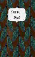Sketch Book: Peacock Sketchbook Scetchpad for Drawing or Doodling Notebook Pad for Creative Artists #4
