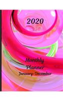 2020 Monthly Planner January - December