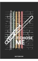 Trombone Instrument Art Graphic Notebook