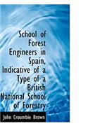 School of Forest Engineers in Spain, Indicative of a Type of a British National School of Forestry
