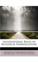 International Rules of Botanical Nomenclature