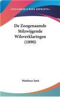 de Zoogenaamde Stilzwijgende Wilsverklaringen (1890)