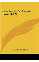 Foundations of Formal Logic (1922)