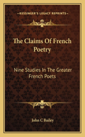 The Claims Of French Poetry