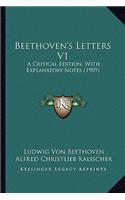 Beethoven's Letters V1