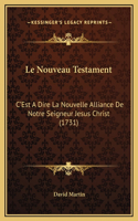 Le Nouveau Testament