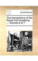 The transactions of the Royal Irish Academy. ... Volume 4 of 7