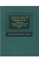 Constituci N Pol Tica del Estado de Veracruz
