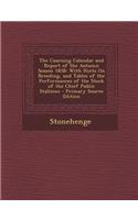 The Coursing Calendar and Report of the Autumn Season 1858: With Hints on Breeding, and Tables of the Performances of the Stock of the Chief Public Stallions - Primary Source Edition