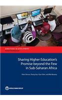 Sharing Higher Education's Promise Beyond the Few in Sub-Saharan Africa