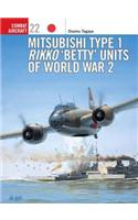 Mitsubishi Type 1 Rikko ‘Betty’ Units of World War 2