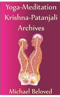 Yoga-Meditation Krishna-Patanjali Archives B&W: (English)