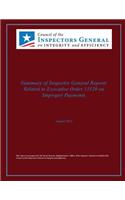 Summary of Inspector General Reports Related to Executive Office 13520 on Improper Payments