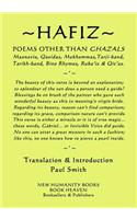 Hafiz - Poems Other Than Ghazals
