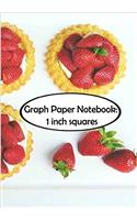 Graph Paper Notebook - 1 Inch Squares - Trees: Graph Paper, 1 Inch Squares