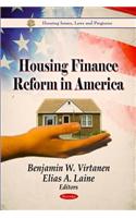 Housing Finance Reform in America