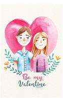 Be My Valentine gift 2020 notebook love style cute and nice cover for girls