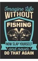 Imagine life without fishing now slap yourself and never do that again