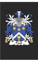 Paoli: Paoli Coat of Arms and Family Crest Notebook Journal (6 x 9 - 100 pages)