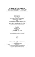 Examining the state of judicial recusals after Caperton v. A.T. Massey