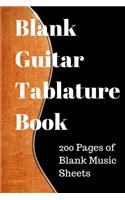 Guitar Tab Notebook: 200 pages of Blank Guitar Tablature Pages Write Your Own Music