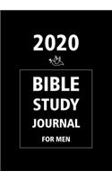 Bible Study Journal for men 2020