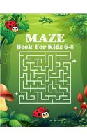 Maze book for kids 6-8