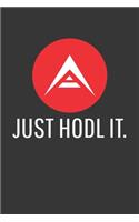 Just Hodl It Ark Notebook