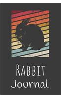 Rabbit Journal: Animal Lovers Gift. Pretty Lined Notebook & Diary For Writing And Note Taking For Your Special Day.(120 Blank Lined Pages - 6x9 Inches)