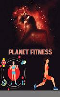 Planet Fitness: Fitness & Diet Daily Fitness Sheets Gym Physical Activity Training Diary Journal, Bodybuilding EXERCISE NOTEBOOK GIFT