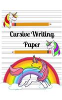 Cursive Writing Paper