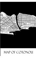Map of Cotonou: Cotonou Map Travel Vacation Journal, Diary, Booklet, Notebook 6 x 9 With 100 Lined Paper Pages (Benin Travel & Tourism Guide Accessories) (Volume 1)(1 Benin Travel & Tourism Guide Accessories)