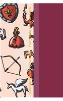 Composition Notebook - Fairytale Characters: Cool Fairytales Pattern 6 X 9 College Ruled Paper Notebook, Appreciation, Quote Journal or Diary Unique Inspirational Gift for Friend or Teacher, Beginning or End of School Year, Retirement, Birthday or 