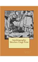 Autobiographic Sketches: Large Print
