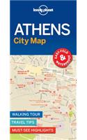 Lonely Planet Athens City Map 1