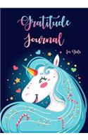 Gratitude Journal for Girls: Unicorn Gratitude Journal for Kids, Kids Gratitude Journal, Gratitude Book for Children, Gratitude Journal with Prompts & Doodling, Drawing, Colorin