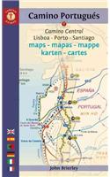 Camino Portugues Maps - Mapas - Mappe - Karten - Cartes