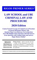Primer Series Law School and UBE Criminal Law and Procedure Primer