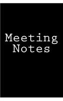 Meeting Notes: Notebook