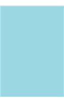 Very Large Sketchbook: Aqua: Blank Sketchbook, Sketchbook Journal, Sketchbook 7 X 10, Sketchbook 800 Pages, Sketchbook Large
