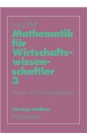 Mathematik für Wirtschaftswissenschaftler