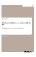 Machtverhältnisse in der GmbH & Co. KG