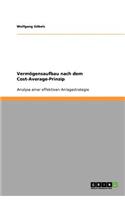 Vermögensaufbau nach dem Cost-Average-Prinzip