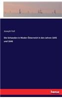 Die Schweden in Nieder-Österreich in den Jahren 1645 und 1646