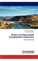 Urban and Rural Bulk Precipitation Chemistry